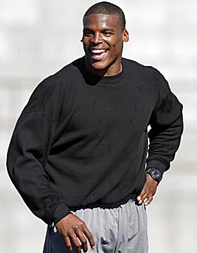 Does Cam Newton have the maturity and intangibles to become an 'icon?' (AP)