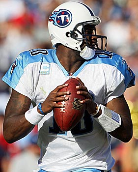 Is Vince Young a more natural passer than Cam Newton? One AFC assistant says so. (Getty Images)