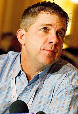 Sean Payton and the Saints could be targeting help in the pass rush with their first-round pick. (Getty Images)