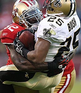 Patrick Willis misses few takedown chances. (Getty Images)
