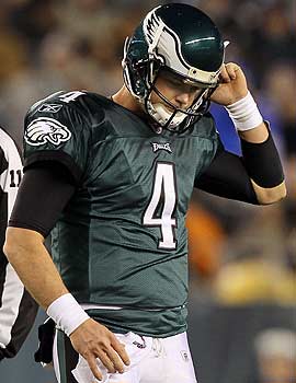 If the lockout isn't lifted before the draft, what happens to QB Kevin Kolb? (Getty Images)