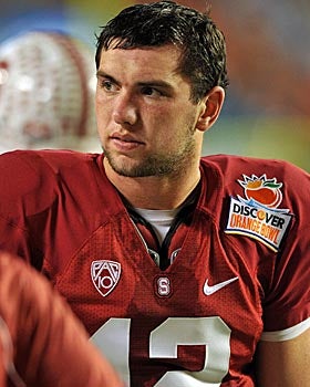 Andrew Luck passed up the chance to be likely the No. 1 pick last week and is projected to be the same next April. (US Presswire)