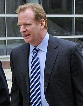 Roger Goodell has been a frequent target of players during the lockout. (Getty Images)