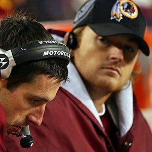 John Beck on Donovan McNabb's likely departure: 'If I want my opportunity, I have to have stuff like this happen ...' (Getty Images)