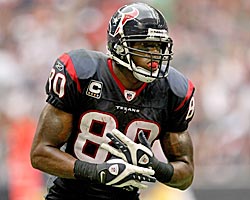 Andre Johnson is the game's best receiver and is right on track for the Hall. (Getty Images)