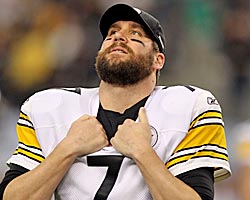 Just because he has two Super Bowl rings doesn't mean Big Ben is a Hall lock. (Getty Images)