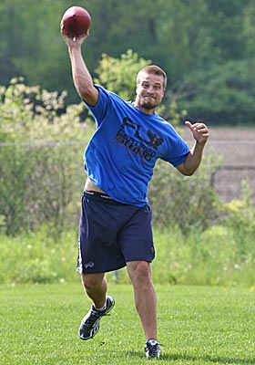 Fitzpatrick was the ringleader who rounded up more than 30 teammates for workouts in May. (US Presswire)