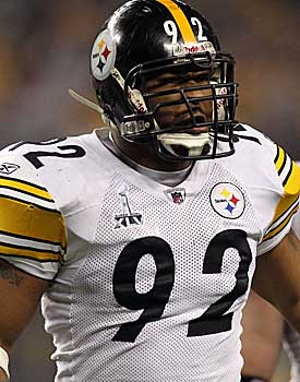 James Harrison's mouth has damaged the Steelers locker room. Soon he will have to fix the problem. (US Presswire)