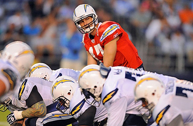 If Philip Rivers can stay healthy, the Chargers may finally live up to expectations. (US Presswire)