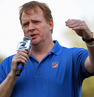 After apparently achieving labor peace, Roger Goodell could be facing another wedge issue with the NFLPA. (Getty Images)