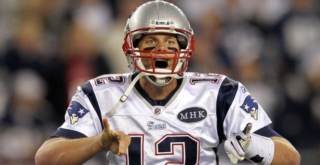 Sorry, Tom Brady, it's not you. It's that guy over in Green Bay. (Getty Images)