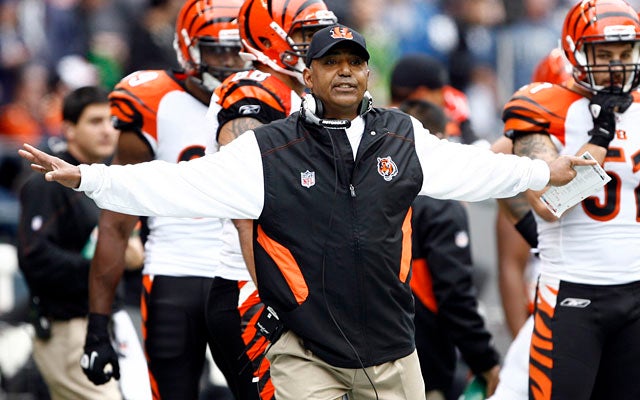 Marvin Lewis' Bengals have a tough road ahead, but 2011 has already been a strong season. (US Presswire)
