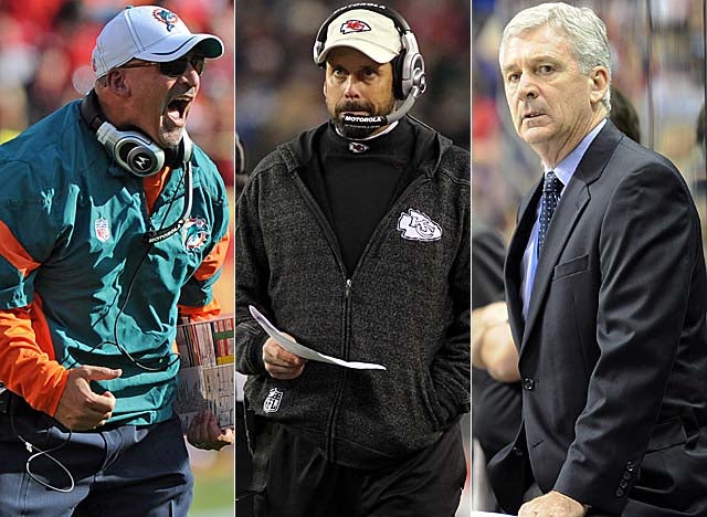 If Black Monday is the new black, Sparano (from left), Haley and Murray are its supermodels. (US Presswire)