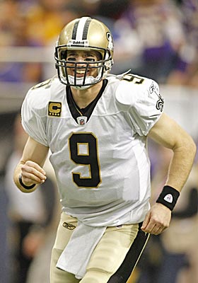 Drew Brees hasn't lost at home this season, where he'll likely break Dan Marino's mark for passing yards on Monday night. (US Presswire)