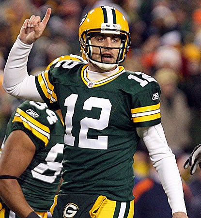 The Packers are No. 1 in the NFC after QB Aaron Rodgers' spectacular Christmas night performance against the Bears.  (US Presswire)