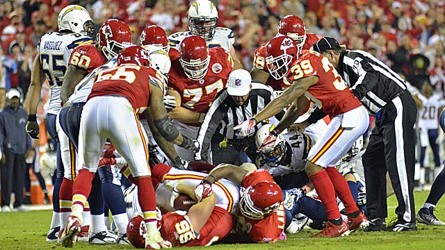 Philip Rivers said his fluke fumbled snap left him sick. (US Presswire)