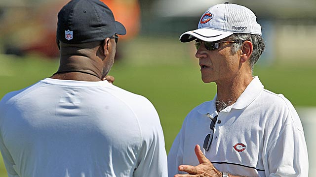 Lovie Smith and Jerry Angelo have produced a solid era for Chicago. (Getty Images)