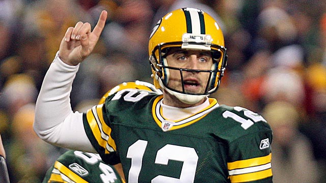 Yes, Aaron Rodgers, nobody's disputing the fact that you are No. 1 this season. (US Presswire)