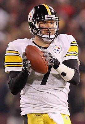 A gimpy Ben Roethlisberger is better than the alternative for the Steelers. (Getty Images)
