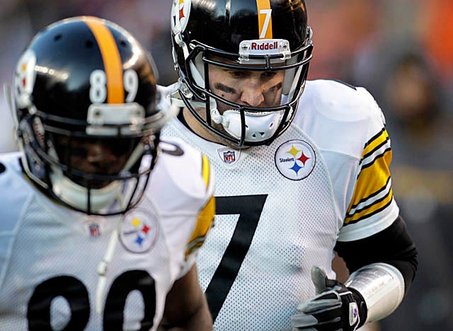 Roethlisberger was one tough SOB in Denver, driving the Steelers into OT on a bum ankle. (AP)