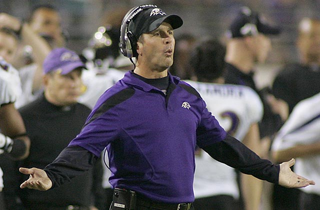 John Harbaugh is 49-23 with the Ravens, yet he's not the more famous Harbaugh brother. (US Presswire)