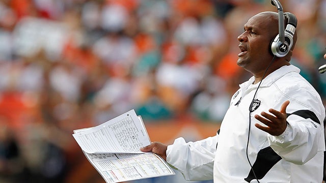 The firing of Hue Jackson continued a negative trend for black coaches, or is it just coincidence? (Getty Images)
