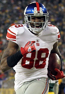 Hakeem Nicks has been explosive in these playoffs after a solid year. (Getty Images)