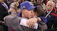 Tom Coughlin, Bill Belichick post 46 200 (Getty Images)