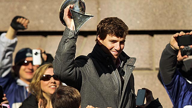 Eli hasn't always been appreciated in New York, but two titles change a lot of things. (Getty Images)
