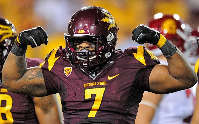 Vontaze Burfict must answer questions about his maturity and inconsistent production. (US Presswire)