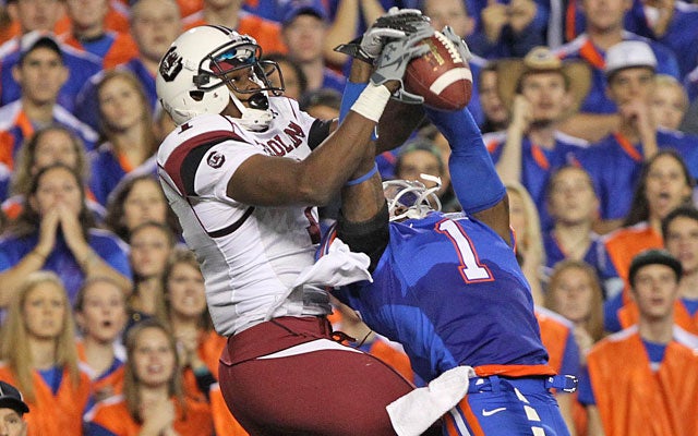 Alshon Jeffery says Janoris Jenkins was the toughest corner he faced in college. (US Presswire)