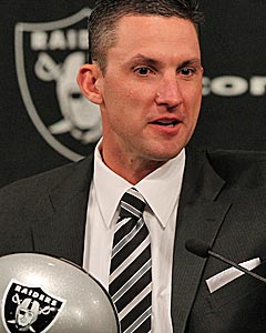 New Raiders coach Dennis Allen says coaches and players will adjust to new rules, then adjust them. (Getty Images)