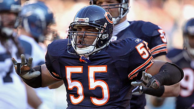 Lance Briggs, like longtime teammate Brian Urlacher, could use more young talent around him. (Getty Images)