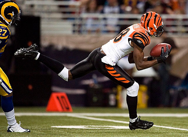 Among the NFL's best as a rookie, Green averaged 16.3 yards per catch on 65 receptions. (US Presswire)
