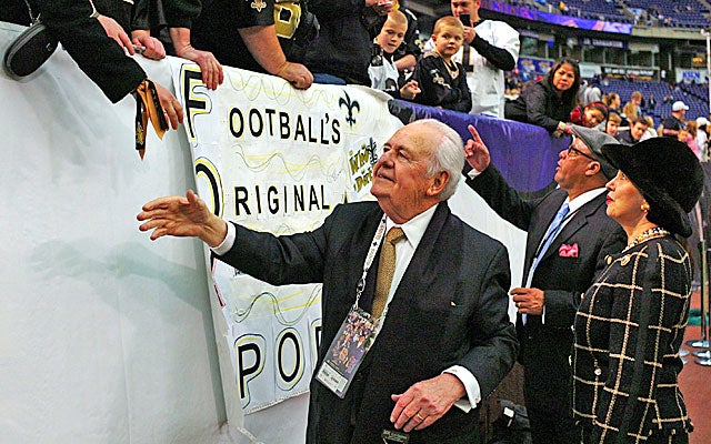 If Saints owner Tom Benson has evidence refuting bounties, he's keeping it to himself. (Getty Images)