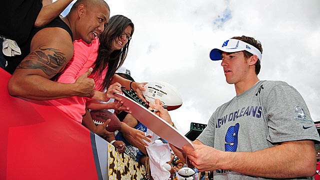 Drew Brees' popularity in New Orleans insulates him from criticism. (US Presswire)