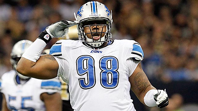 Former Lions No. 1 pick Nick Fairley found trouble again last week. (Getty Images)