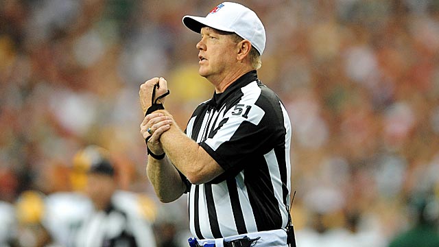 Holding was called once for every 40.3 pass attempts last season. (US Presswire)