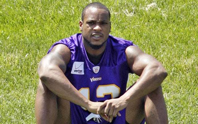 Percy Harvin arrived at the Vikings' mandatory minicamp with a lot to say about his issues. (US Presswire)
