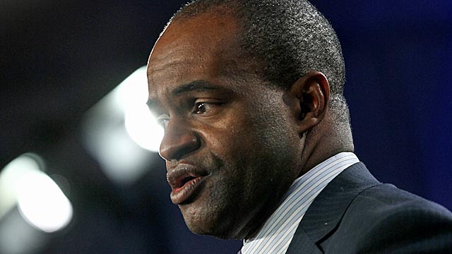 DeMaurice Smith, like some players, is taking a more militant tone with NFL management. (Getty Images)