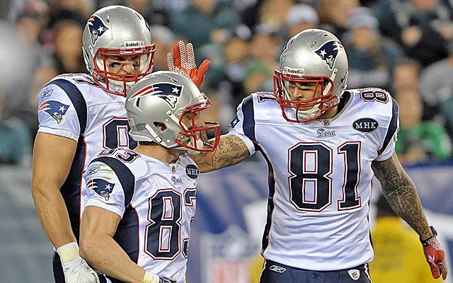 Rob Gronkowski, Wes Welker and Aaron Hernandez create plenty of matchup problems. (US Presswire)