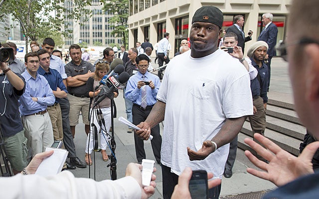 Anthony Hargrove and his former Saints teammates walked out of an appeal hearing June 18. (AP)