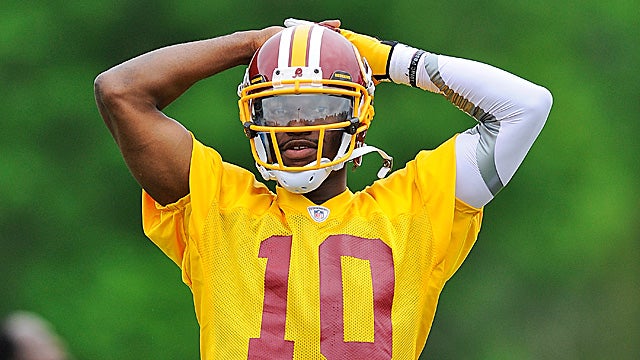 How quickly does Robert Griffin III grasp Washington's complex offense? (Getty Images)