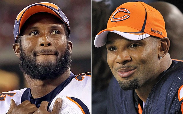 Respected vets Champ Bailey and Matt Forte acknowledge the problems player arrests bring. (Getty Images)