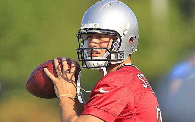 If Matt Stafford stays healthy, the potent Lions offense should score a lot of points. (AP)