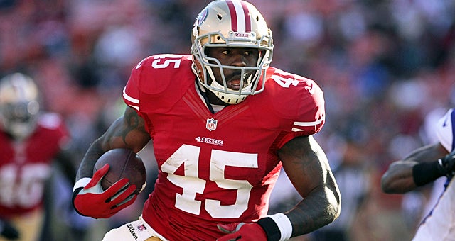Jacobs is ready to show people that he is 'nowhere near done' this season with the 49ers. (US Presswire)