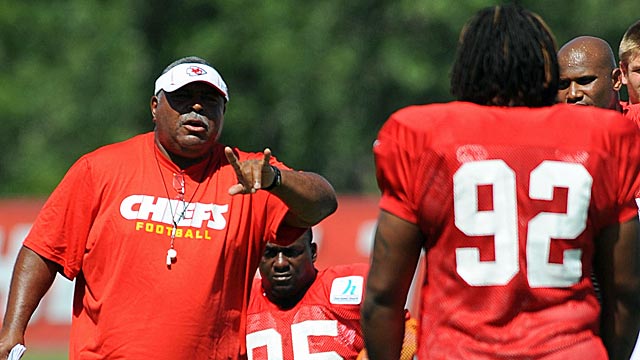 Romeo Crennel better hope Dontari Poe delivers more than other high Chiefs' D-line picks. (Getty Images)