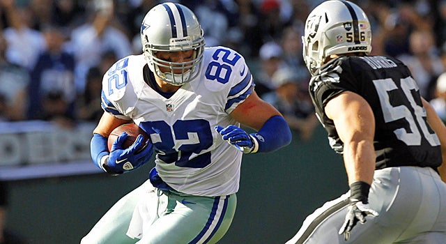 Witten's spleen injury hurts the Cowboys as they look to firm up their offense. (US Presswire)