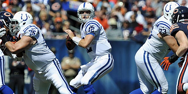Andrew Luck puts together a debut better than Peyton Manning's. (AP)