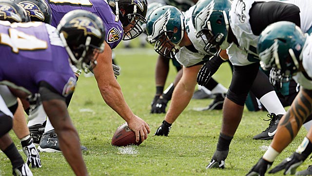 The Eagles D has bailed out an offense that leads the league in turnovers with nine. (Getty Images)
